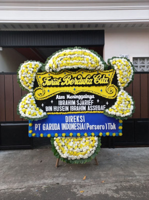 Papan Bunga Duka di Molagalome