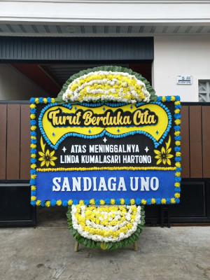 Papan Bunga Duka di Molagalome